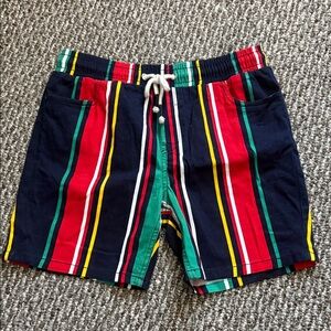 Striped Multicolor Women's Shorts